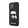 Karl Lagerfeld 3D Rubber Karl`s Head - Etui iPhone 14 Pro (czarny)